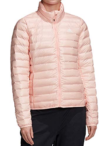【中古】【未当て嵌める・未開封品】adidas Outdoor womens Varilite Down Jacket Haze Coral Small その他-靴
