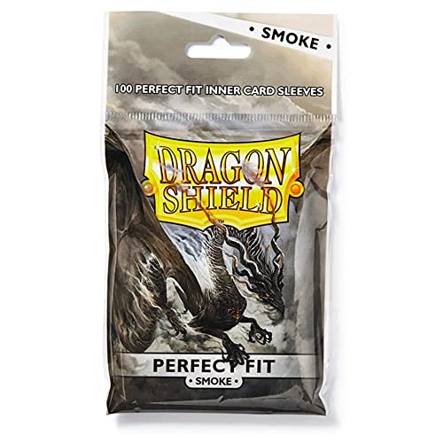 【中古】【未使用・未開封品】Dragon Shield 100 標準サイズ スモークスリーブ (1パック)