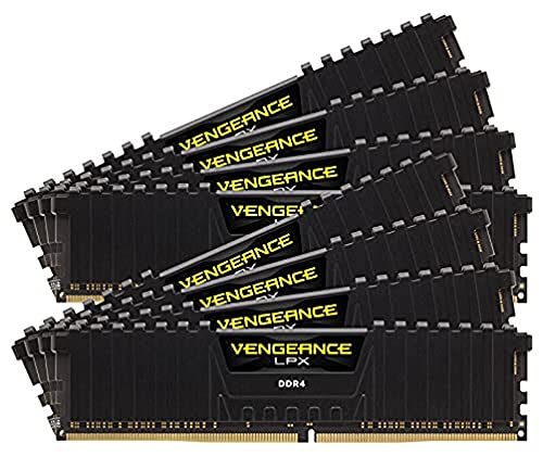 【中古】【未当て嵌める・未開封品】CORSAIR DDR4-3200MHz 事務机とっ始めパソコン用 記憶装置 VENGEANCE LPX 続きもの 256GB [32GB×8枚] CMK256GX4M8E3200C16