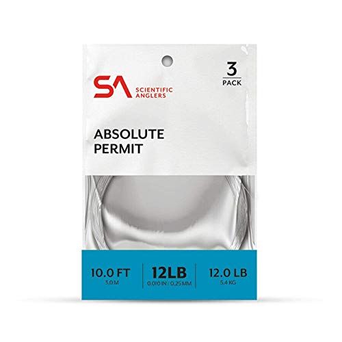 【中古】【未使用・未開封品】Scientific Anglers Absolute Permit リーダー 10フィート 3パック 20LB - 3 PK｜AJIMURA-SHOP 11,292円
