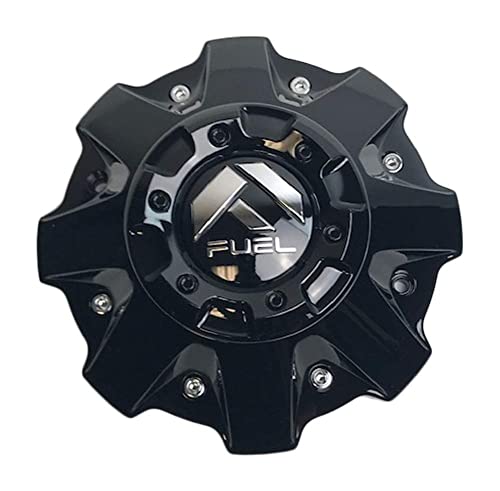 【中古】【未使用・未開封品】Fuel Offroad Wheels 1001-63-GB キャップ M-542 グロスブラック センターキャップ