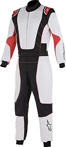【中古】【未使用・未開封品】alpinestars(アルパインスターズ) CIK-FIA Level 2 N2013-1公認 キッズ/ジュニア カートレーシングスーツ KMX-3 v2 S YOUTH SUIT WHITE BLACK