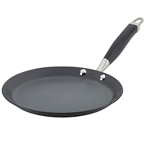 【中古】【未当て嵌める・未開封品】Anolon Advanced Home 堅牢さアルマイトノンスティッククレープパン 9.5in オニキス