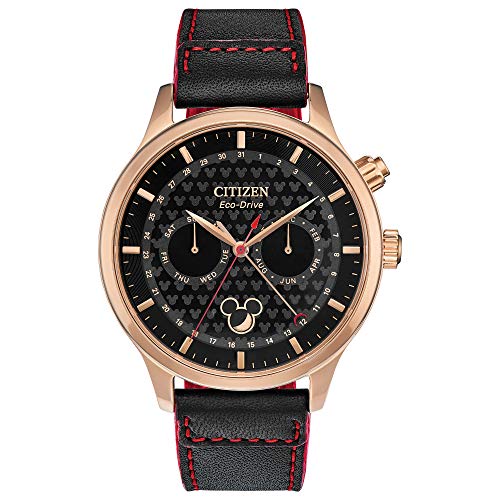 【中古】【未使用・未開封品】並行輸入品 CITIZEN シチズン エコドライブ ミッキーマウス AP1053-23W 腕時計 メンズ レディース 逆輸入 アナログ ソーラー ブラック 黒 ローズ 141,250円