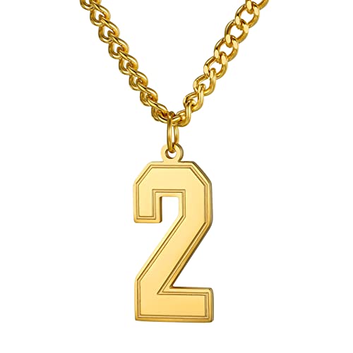 【中古】【未使用・未開封品】GoldChic ジュエリー番号ネックレス ユニセックス 18Kゴールドメッキ/ステンレススチール/ブラックロジウムメッキ ラッキーベースボールジャージ｜AJIMURA-SHOP