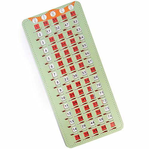【中古】【未使用・未開封品】シャッタービンゴマスターボード - スライドドア付き通話カード - 大きな印刷番号 厚い段ボール構造 - 退職 高齢者ホーム レックセンター 学校
