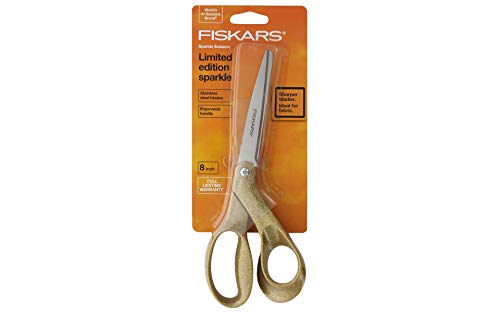 【中古】【未使用・未開封品】Fiskars Premier Bent Sparkle Scissors 8\