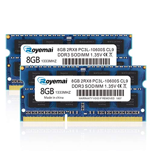 【中古】【未使用・未開封品】PC3-10600 SO-DIMM 16GBキット DDR3 1,333MHz 8GB PC3L-10600S 2Rx8 1.35V / 1.5V CL9 ノート型パソコン RAM メモリ ノートパソコン用|AJIMURA-SHOP