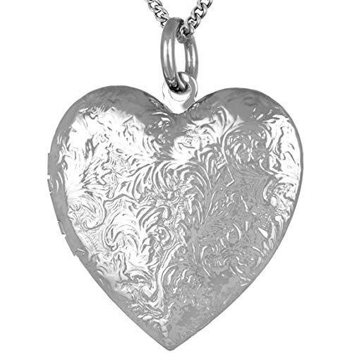 【中古】【未使用・未開封品】Lifetime Jewelry アンティークハートロケットネックレス 24Kゴールドメッキ 写真を入れられます ゴールド
