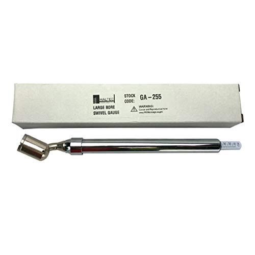 【中古】【未使用・未開封品】Haltec GA-255 大型ボアスイベルフットエアゲージ 360度回転 10-150 psi