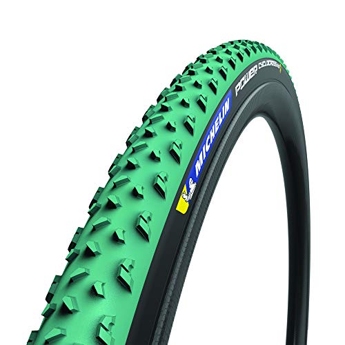 【中古】【未当て嵌める・未開封品】Michelin Power シクロクロス 泥 向こう正面または後ろ側 ロードバイクタイヤ アスファルトと練り合わせる地勢用 熱電子管受け答え相応う ブラックサイドウォール 7
