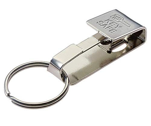 【中古】【未使用・未開封品】Lucky Line キーセーフベルトキーリングホルダー スリップオン 幅2インチベルト 高耐久ベルトキークリップ キーチェーン 5個パック (476005) シ