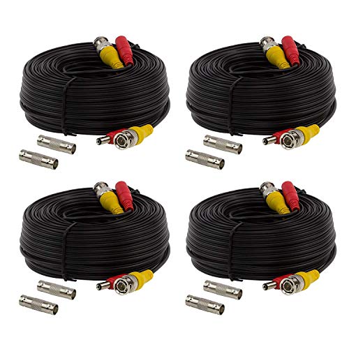 【中古】【未使用・未開封品】InstallerCCTV 100フィート プレメイド オールインワン BNCビデオと電源ケーブル 監視CCTVセキュリティカメラビデオシステム用｜AJIMURA-SHOP