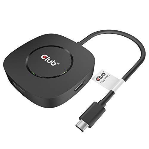 【中古】【未当てはめる・未開封品】Club3D USB Typ C 3.2 Gen 1 Multi Stream Transport MSTこしき DisplayPort 1.4 トリプル 管する Triple Monitor（CSV-1550）