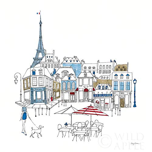 【中古】【未使用・未開封品】Posterazzi PDX49481LARGE World Cafe II パリカラーフォトプリント 24 x 24インチ マルチ 31,844円