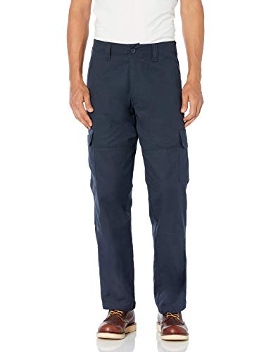 【中古】【未使用・未開封品】Dickies メンズ フレックスアクティブウエスト レギュラーフィット カーゴワークパンツ, ダークネイビー, 32W x 30L|AJIMURA-SHOP