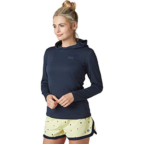 【中古】【未当て嵌める・未開封品】Helly-Hansen レディース HH LIFA Active Solen ボンネット付き添い人トレーナー、597 米国海軍、XS, 597米国海軍, X-Small