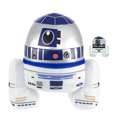 【中古】【未使用・未開封品】Underground Toys スターウォーズ R2-D2 様式化された7インチぬいぐるみ エナメルピン付き