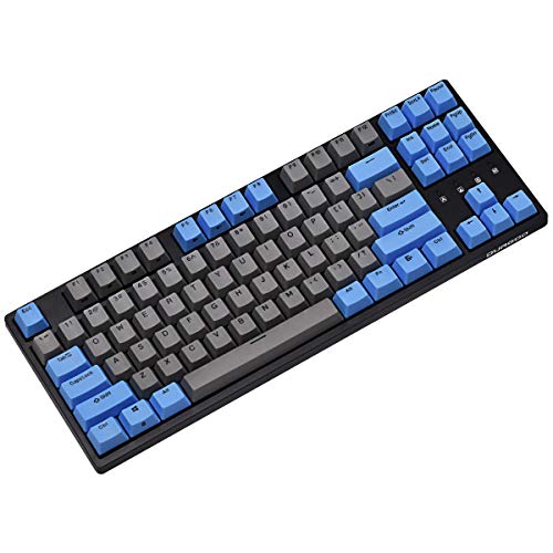 【中古】【未当て嵌める・未開封品】Durgod Taurus K320 TKLワイヤードメカニカルゲーミングキーボード-87手がかり-ダブル打つことPBT-NKRO-USB Type C（桜んぼう青み、黒いこと）