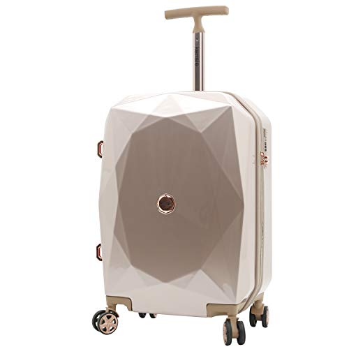 【中古】【未使用・未開封品】kensie 20インチまたは2点セット レディース 3D 宝石 荷物セット, 2ピースまたは20インチのレディース3D宝石荷物セット。, ローズゴールド, 20 I