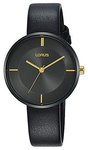 【中古】【未当て嵌める・未開封品】LorusクラシックウーマンレディースアナログクォーツウォッチレザーブレスレットRG259QX9