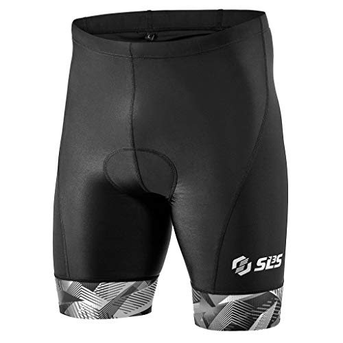 【中古】【未使用・未開封品】SLS3 トライアスロンショーツ メンズ - トライショーツ メンズ コンプレッション - ブラック メンズ トライアスロンショーツ - 2ポケット FX Tri