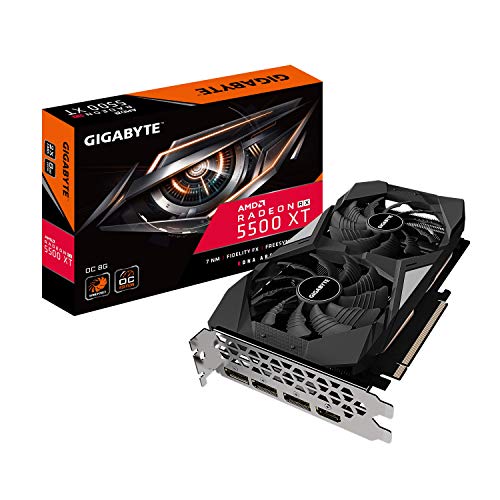 【中古】【未当てはめる・未開封品】GIGABYTE Radeon RX 5500 XT OC 8G グラフィクス歌留多 PCIe 4.0 8GB 128-Bit GDDR6 GV-R55XTOC-8GD 録画媒体歌留多