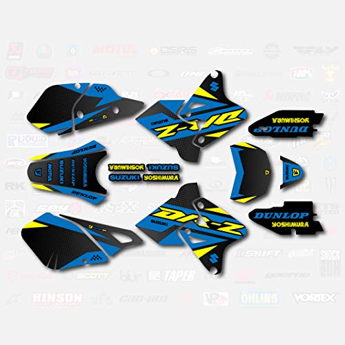 【中古】【未当てはめる・未開封品】ブルーイエローシフトグラフィックスキット スズキ DRZ400SM Drz400s drz400 Supermoto DRZ用