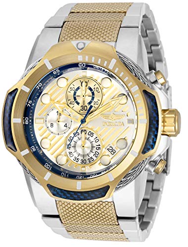 【中古】【未当て嵌める・未開封品】Invicta メンズ ボルトクォーツウォッチ ステンレススチールストラップ ツートーン 30 (模範例：31178)