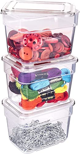【中古】【未使用・未開封品】ArtBin Storage Bins 3/Pkg-6969AG