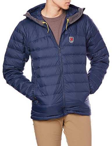【中古】【未当て嵌める・未開封品】[フェールラーベン] アウトドア 上衣 Expedition Pack Down Hoodie メンズ 700フィル力強さ 86121 Navy EU M (日本大きさM好いかげんに)