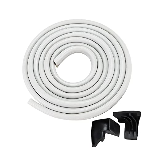【中古】【未当て嵌める・未開封品】Romalon WD08X10057 食器洗い機ドアガスケット WD8X227 \u0026 WD8X228 コーナーガスケット GE、熱っぽい尖んがり、Kenmore用