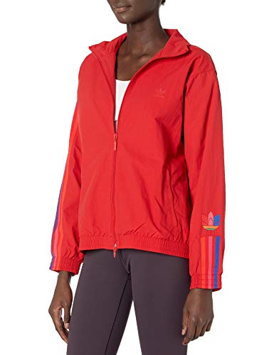 【中古】【未使用・未開封品】adidas Originals Women's Track Jacket, Scarlet/Multicolor, M