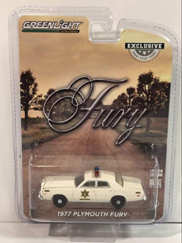 【中古】【未当て嵌める・未開封品】Greenlight 1:64 1977 プリムス フューリー - ハザード郡保安官 30110