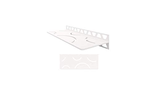 【中古】【未使用・未開封品】Schluter Systems ウォールシェルフ W カーブデザイン マットホワイト (SWS1D6MBW) Kerdi-Line シャワーアクセサリー
