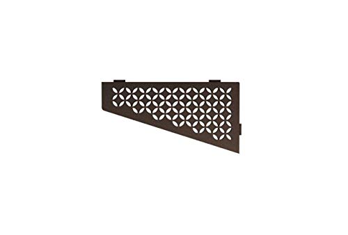 【中古】【未使用・未開封品】Schluter Systems 四辺形コーナーシェルフ E - フローラルデザイン - ブロンズ - (SES3D5TSOB) Kerdi-Line シャワーアクセサリー｜AJIMURA-SHOP