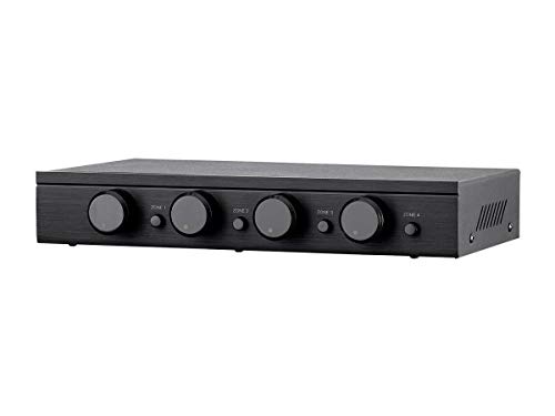【中古】【未当て嵌める・未開封品】Monoprice SSVC-4.1 シングルインプット 4通信路 スピーカーセレクター 音の大きさ取り締まる付き添い人 オーム抵抗保護すること 個地方 ON/OFF名取り草 ブ