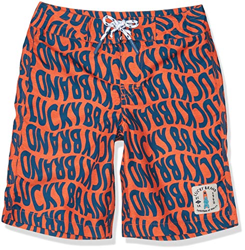 【中古】【未使用・未開封品】Lucky Brand ボーイズ スイムトランクス US サイズ: 20 カラー: オレンジ 26,966円