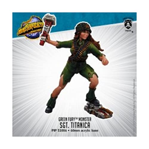 【中古】【未使用・未開封品】プライベートプレス モンスターポカリプス: グリーンフューリー: タイタニカ軍曹 (金属)｜AJIMURA-SHOP 21,535円