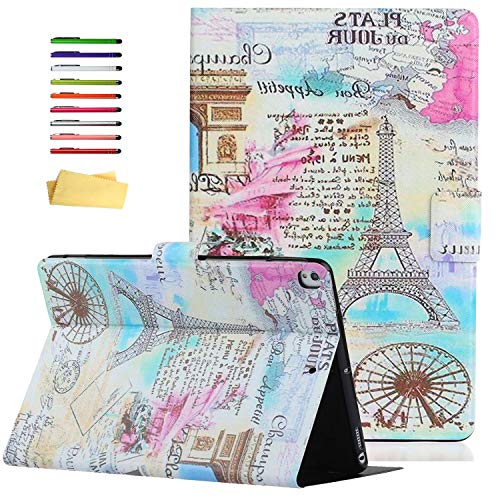 【中古】【未使用・未開封品】UUcovers iPad 10.2インチ 2019 ケース Apple iPad 第7世代用 スマートマルチアングルビューイングスタンド PUレザーTPUシェル [自動ウェイク/ス