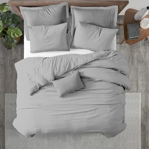 【中古】【未使用・未開封品】Kotton Culture Premium Duvet Cover Set 3 Piece with Zipper & Corner Ties 100% Egyptian Cotton 600 TC Luxurious Bedding 1 Duvet Cover 2