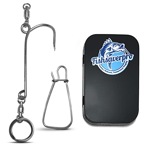 【中古】【未使用・未開封品】SUSTAINABLE RECREATION Fishsaverpro 魚下降装置または下降装置で魚を深海に放出するバロトラウマとスタイリッシュなヒーロー缶パッケージ
