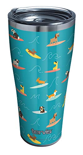 【中古】【未使用・未開封品】Tervis 1350809 サーフドッグ ステンレススチール ハンマー蓋付き 30オンス
