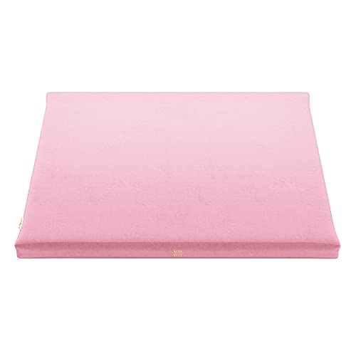 【中古】【未使用・未開封品】Mindful and Modern Velvet Zabuton (Blush Pink)