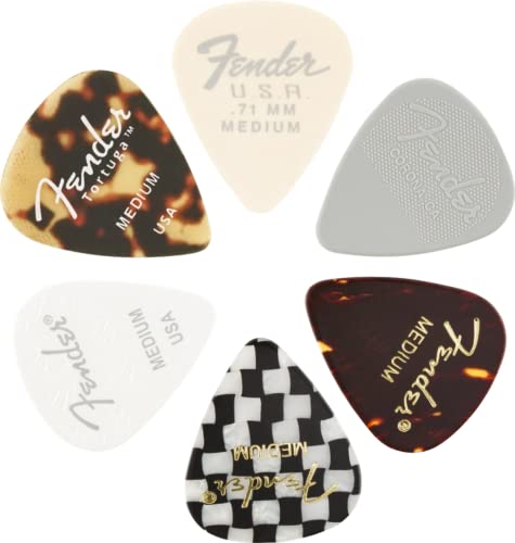 【中古】【未使用・未開封品】Fender Guitar Pick Medley - 6-Pack - Medium&hellip;｜AJIMURA-SHOP