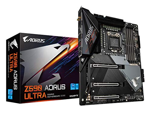 【中古】【未当てはめる・未開封品】GIGABYTE Z590 AORUS ULTRA Rev.1.0 母ちゃんゲーム盤 ATX [Intel Z590心付け書き割り積み上げる] MB5266