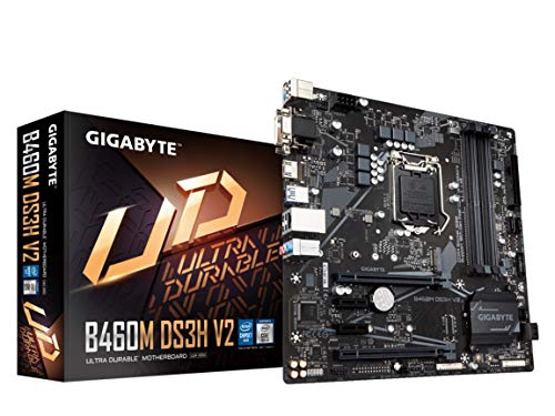 【中古】【未当て嵌める・未開封品】GIGABYTE B460M DS3H V2 (LGA 1200/ Intel/ B460/ Micro-ATX/M.2/ SATA 6Gb/s/USB 3.2 Gen 1/母ちゃんゲーム盤)