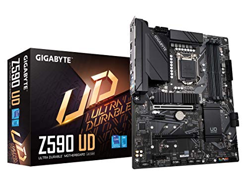 【中古】【未当て嵌める・未開封品】GIGABYTE Z590 UD (LGA 1200/ Intel Z590/ ATX/ Triple M.2/ PCIe 4.0/ USB 3.2 Gen 2/ 2.5GbE ローカルエリアネットワーク/ 母ちゃんゲーム盤)