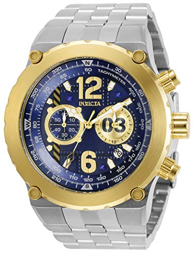 【中古】【未当て嵌める・未開封品】Invicta メンズ アビエイター 石英 ご覧なさる ステンレススチールストラップ しろがね色 32 (模範例:31594)
