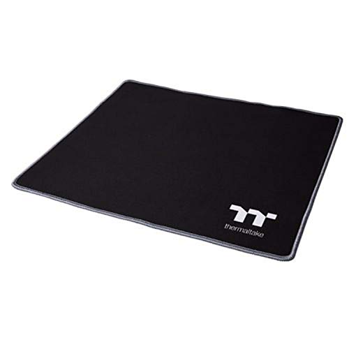 【中古】【未使用・未開封品】Thermaltake M300 滑らかな表面/しっかりした縫製エッジ/防滴/滑り止めゴムベース 360mm x 300mm ゲーム用マウスパッド GMP-TTP-BLKSMS-01